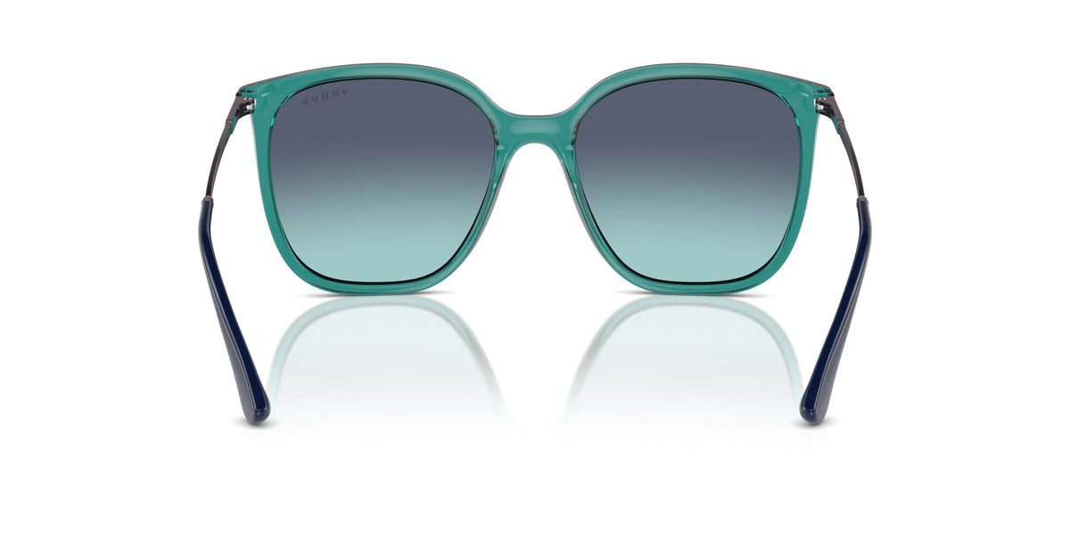 Vogue 0VO5564S 31204S 54 Transparent Petroleum/ Azure Gradient Dark Blue