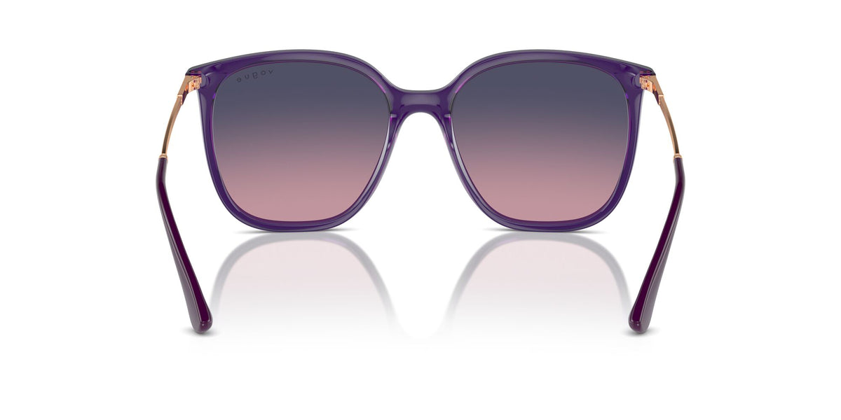 Vogue 0VO5564SF 1647I6 54 Transparent Violet/ Pink Gradient Blue