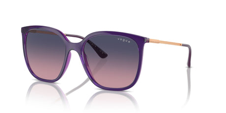 Vogue 0VO5564SF 1647I6 54 Transparent Violet/ Pink Gradient Blue