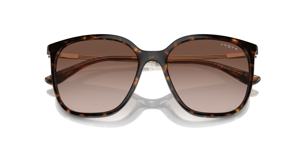 Vogue 0VO5564SF W65613 54 Dark Havana/ Brown Gradient