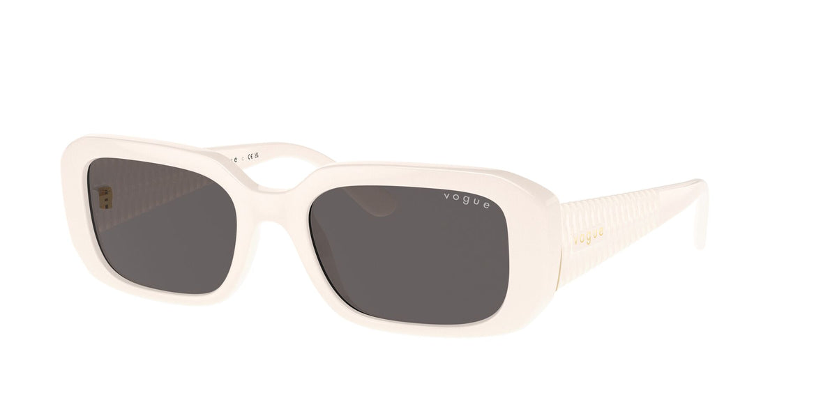 Vogue 0VO5565S 312487 53 Full Ivory/ Black Smoke