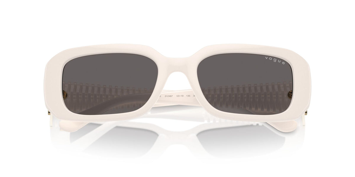 Vogue 0VO5565S 312487 53 Full Ivory/ Black Smoke