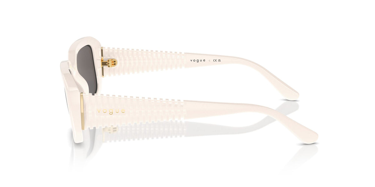 Vogue 0VO5565S 312487 53 Full Ivory/ Black Smoke