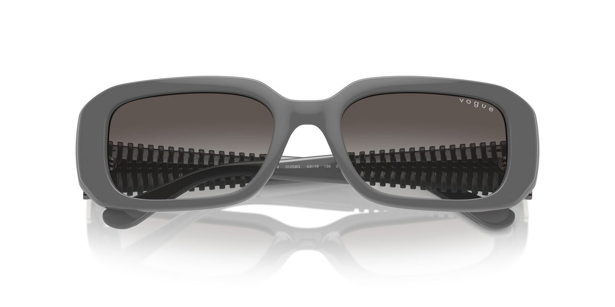 Vogue 0VO5565S 31258G 53 Full Grey/ Light Grey Gradient Black