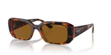 Vogue 0VO5565S W65683 53 Dark Havana/ Dark Brown Polarised