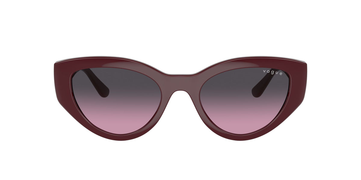 Vogue 0VO5566S 304890 52 Full Bordeaux/ Violet Gradient Grey
