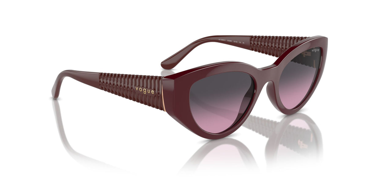 Vogue 0VO5566S 304890 52 Full Bordeaux/ Violet Gradient Grey