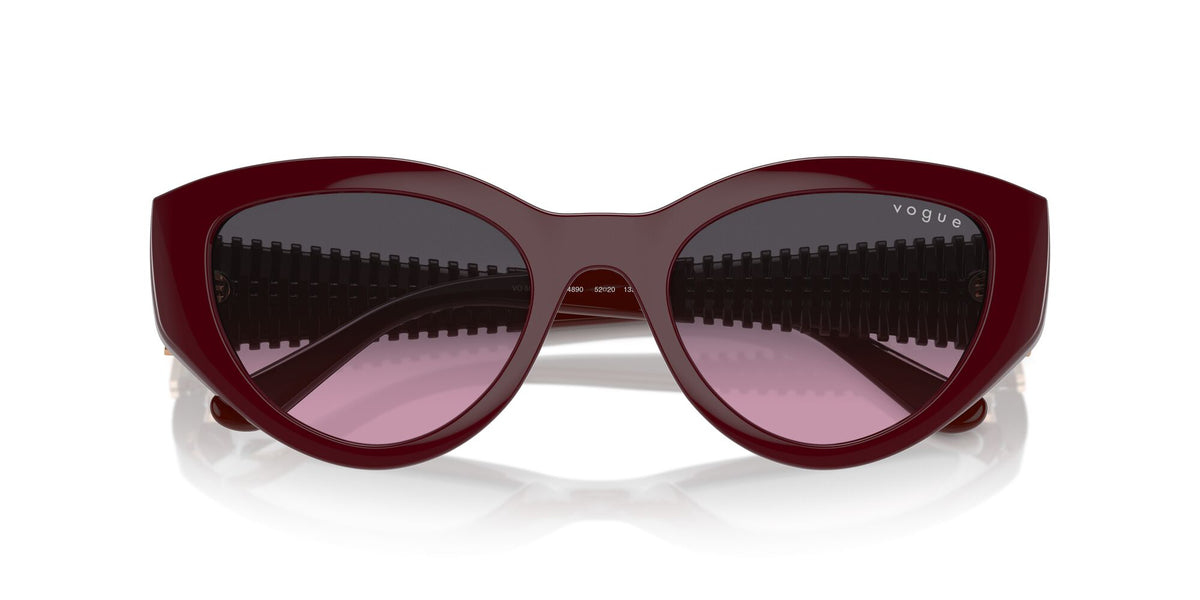 Vogue 0VO5566S 304890 52 Full Bordeaux/ Violet Gradient Grey