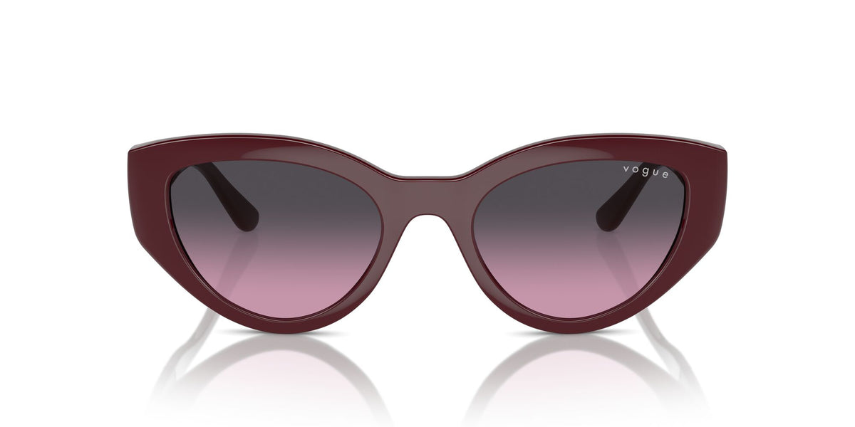 Vogue 0VO5566S 304890 52 Full Bordeaux/ Violet Gradient Grey
