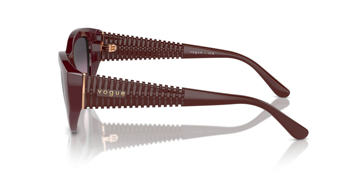 Vogue 0VO5566S 304890 52 Full Bordeaux/ Violet Gradient Grey