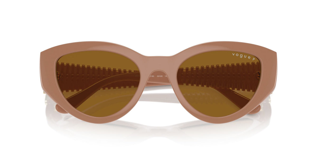 Vogue 0VO5566S 312183 52 Full Beige/ Dark Brown Polarised