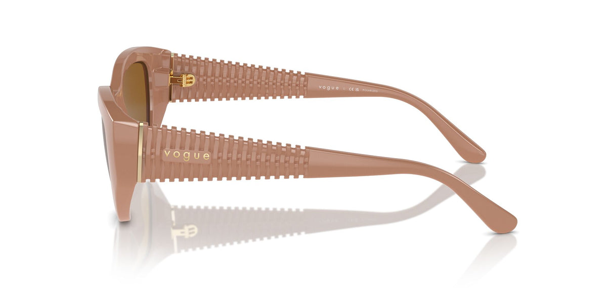 Vogue 0VO5566S 312183 52 Full Beige/ Dark Brown Polarised