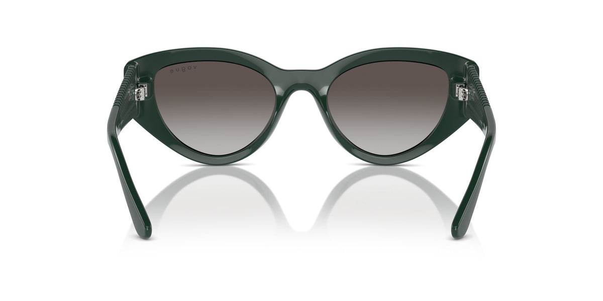 Vogue 0VO5566S 31228G 52 Full Dark Green/ Grey Gradient Black