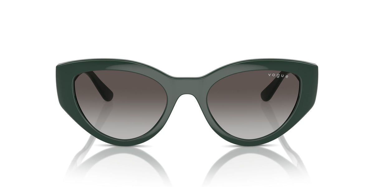 Vogue 0VO5566S 31228G 52 Full Dark Green/ Grey Gradient Black