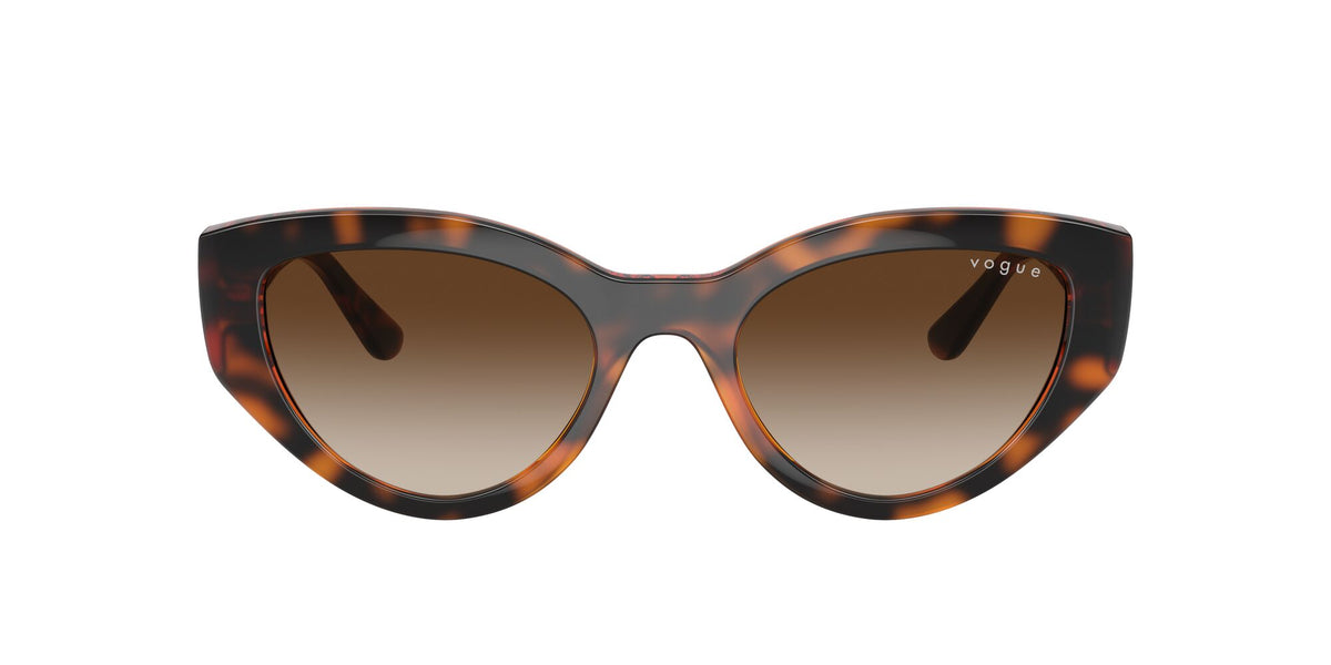 Vogue 0VO5566S W65613 52 Dark Havana/ Gradient Brown
