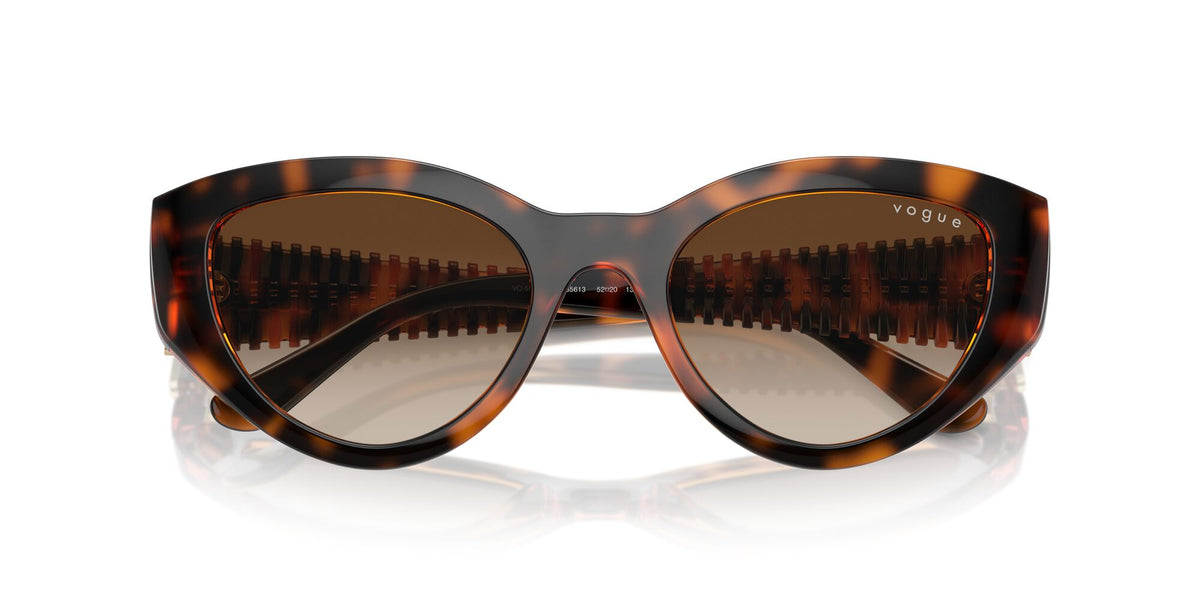 Vogue 0VO5566S W65613 52 Dark Havana/ Gradient Brown