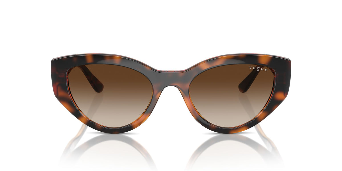 Vogue 0VO5566S W65613 52 Dark Havana/ Gradient Brown