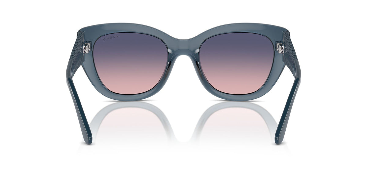 Vogue 0VO5567S 2764I6 52 Transparent Blue/ Pink Gradient Blue