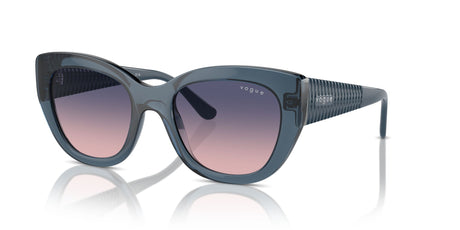 Vogue 0VO5567S 2764I6 52 Transparent Blue/ Pink Gradient Blue