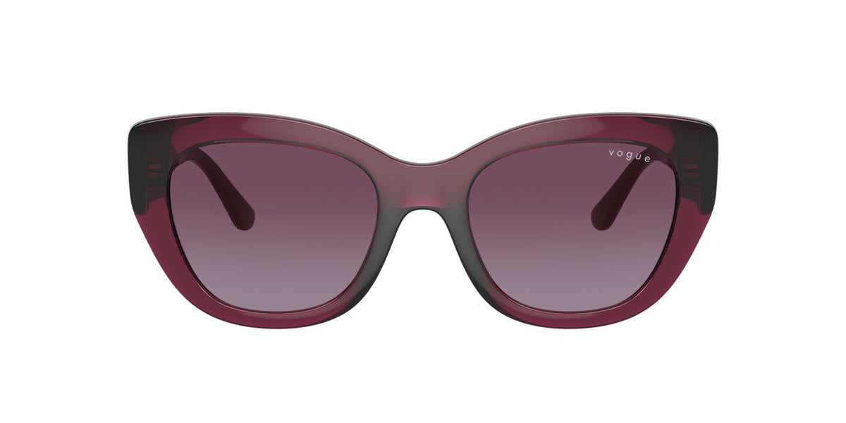 Vogue 0VO5567S 29898H 52 Transparent Cherry/ Violet Gradient