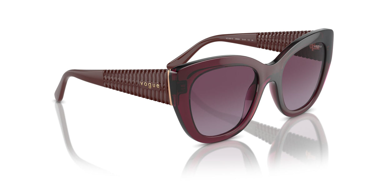 Vogue 0VO5567S 29898H 52 Transparent Cherry/ Violet Gradient