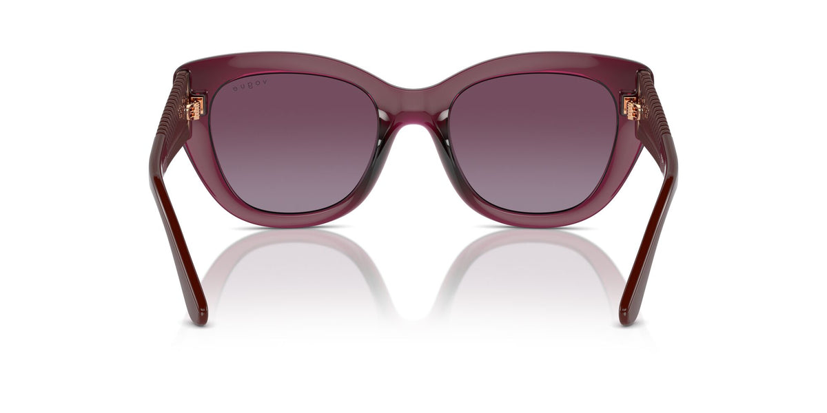 Vogue 0VO5567S 29898H 52 Transparent Cherry/ Violet Gradient