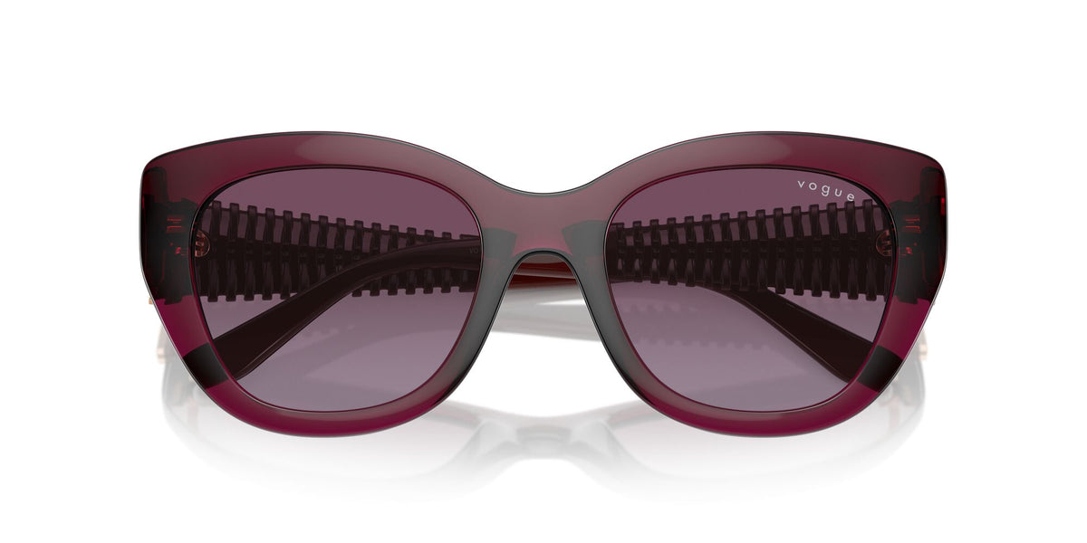 Vogue 0VO5567S 29898H 52 Transparent Cherry/ Violet Gradient