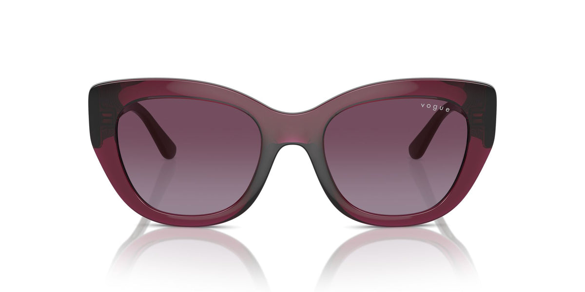 Vogue 0VO5567S 29898H 52 Transparent Cherry/ Violet Gradient