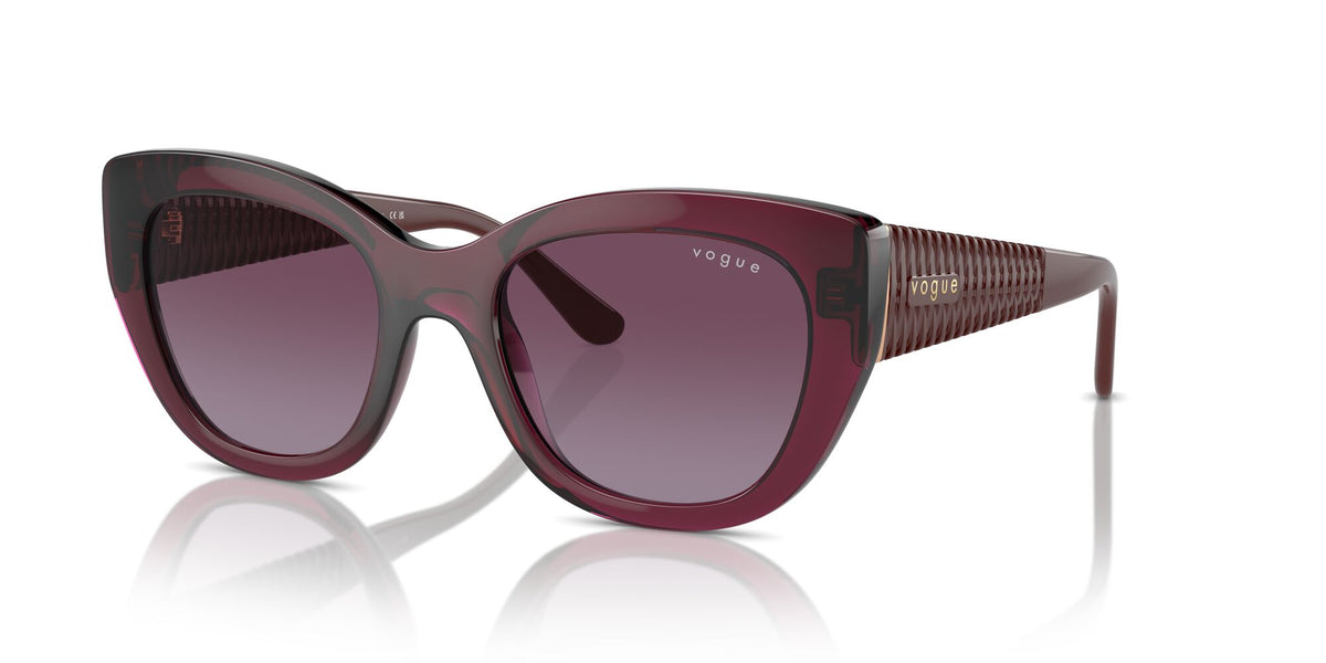 Vogue 0VO5567S 29898H 52 Transparent Cherry/ Violet Gradient