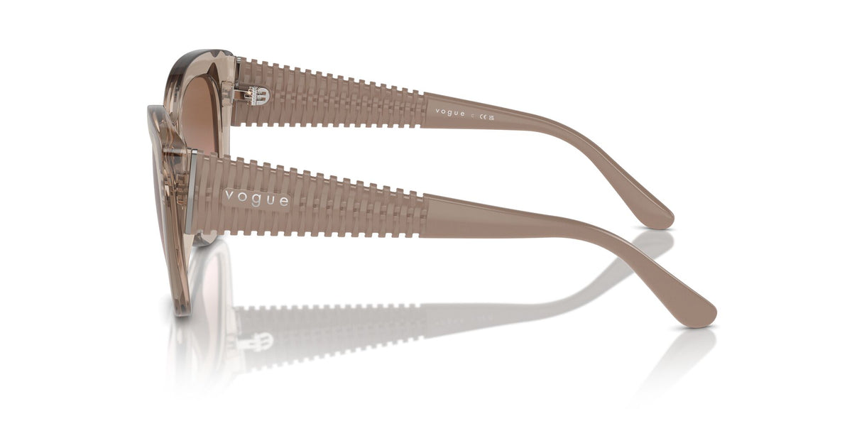 Vogue 0VO5567S 299014 52 Transparent Caramel/ Pink Gradient Brown