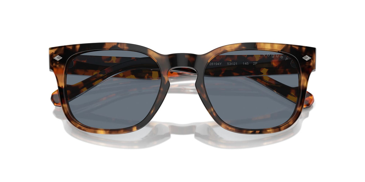 Vogue 0VO5571S 28194Y 53 Honey Havana/ Blue Polarised