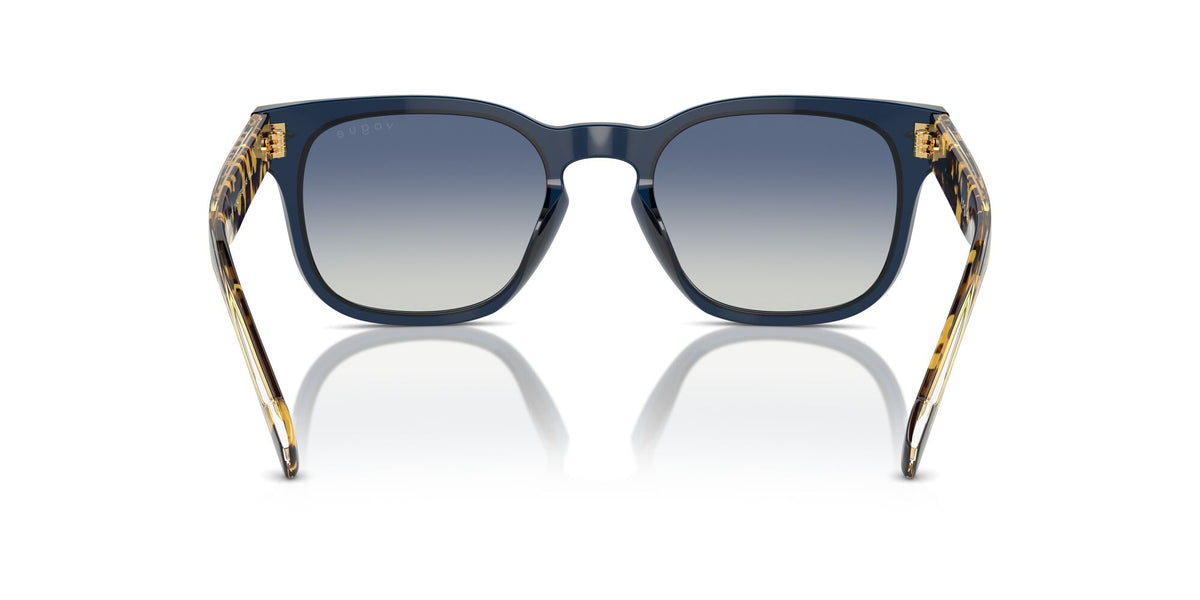 Vogue 0VO5571S 31434L 53 Transparent Blue/ Grey Gradient Blue