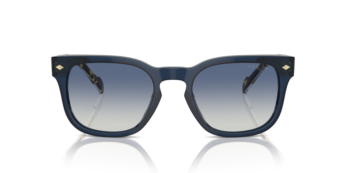 Vogue 0VO5571S 31434L 53 Transparent Blue/ Grey Gradient Blue
