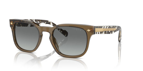 Vogue 0VO5571S 314411 53 Transparent Olive Green/ Gradient Grey