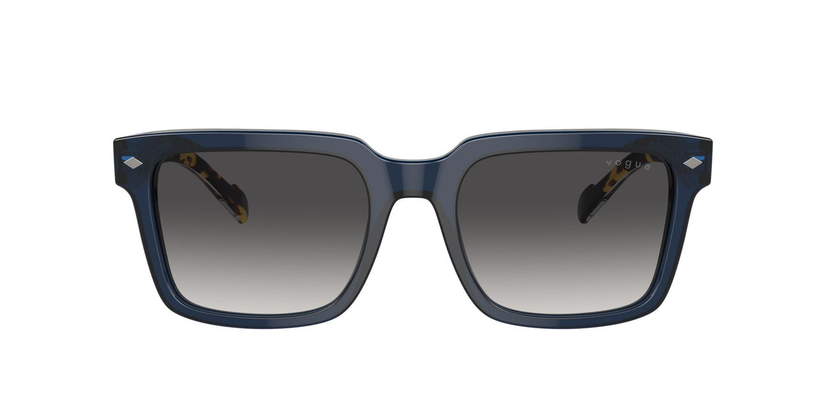 Vogue 0VO5573S 31438G 55 Transparent Blue/ Grey Gradient Black
