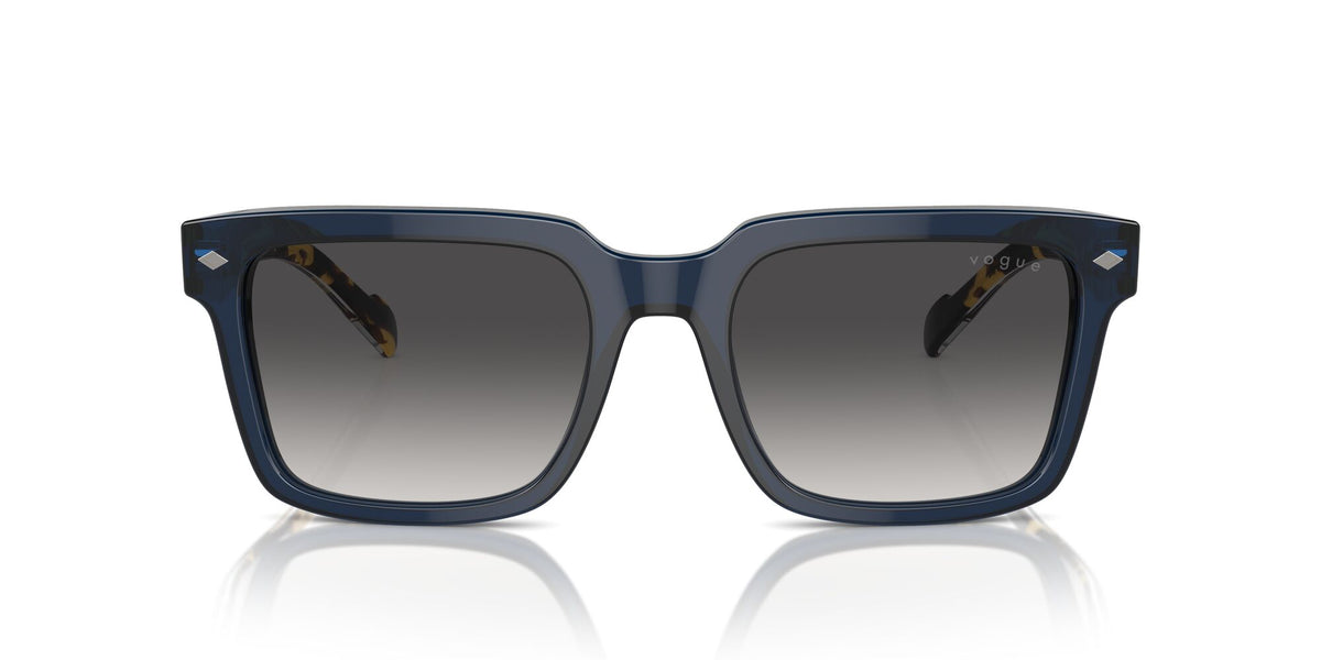 Vogue 0VO5573S 31438G 55 Transparent Blue/ Grey Gradient Black