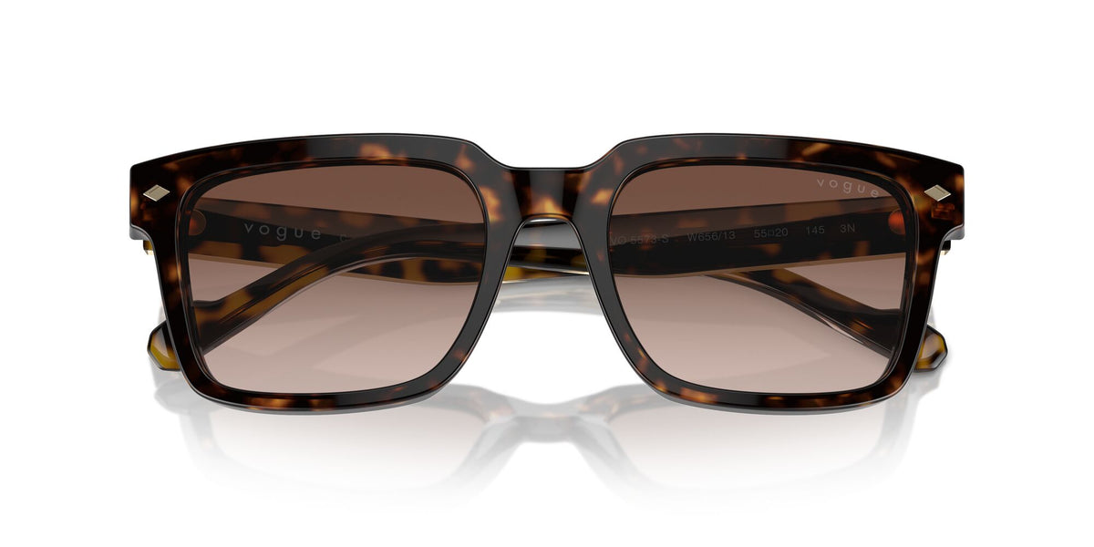 Vogue 0VO5573S W65613 55 Dark Havana/ Gradient Brown