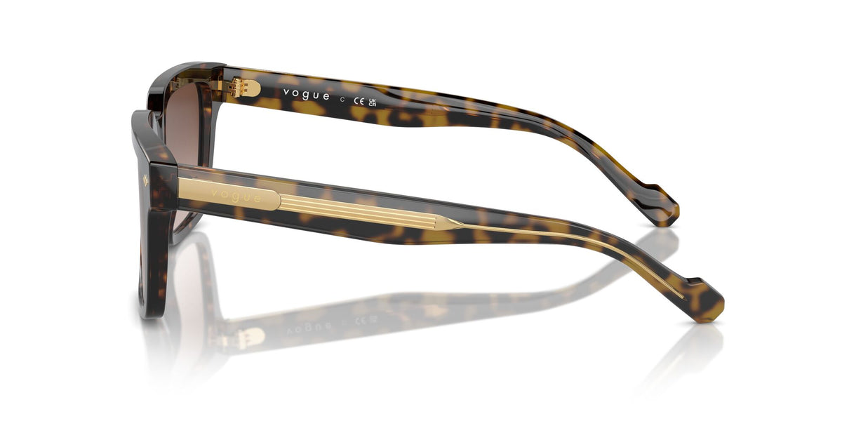 Vogue 0VO5573S W65613 55 Dark Havana/ Gradient Brown