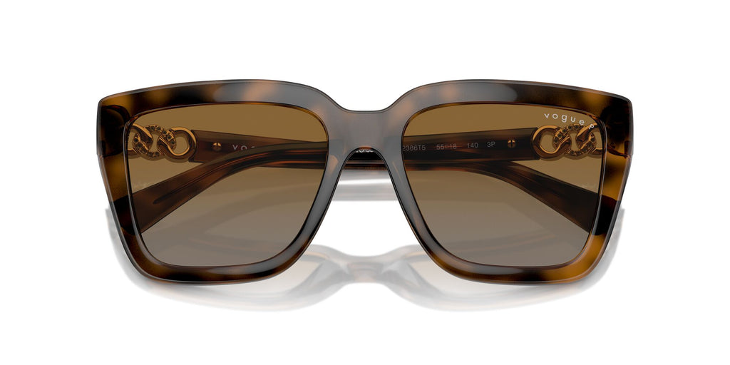 Vogue 0VO5575SB 2386T5 55 Top Dark Havana/Light Brown/ Gradient Brown Polarised