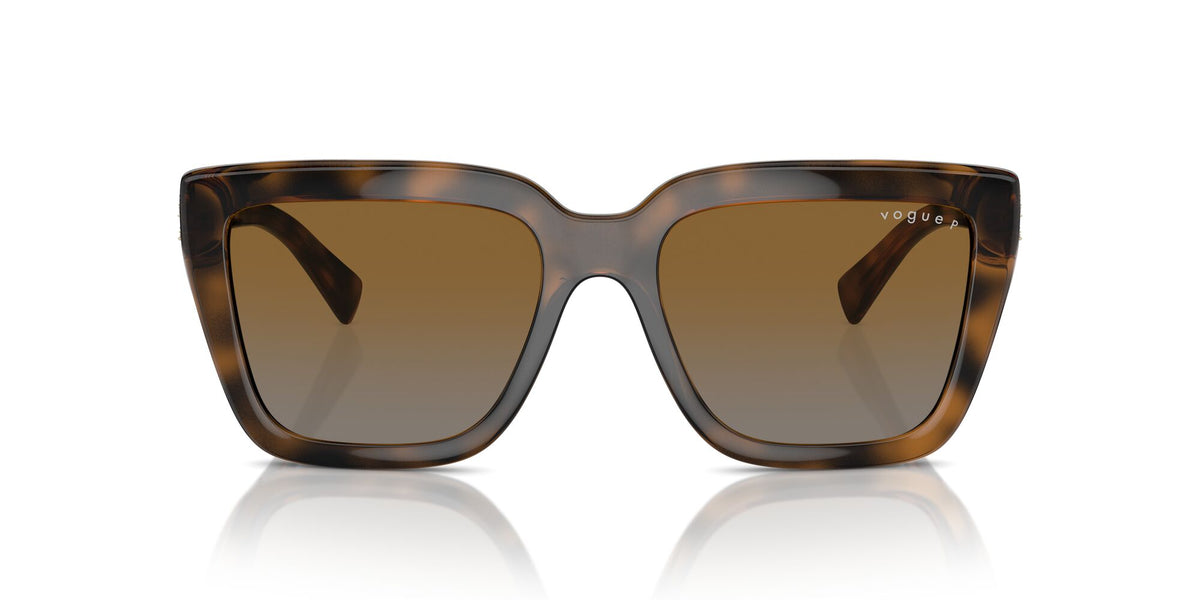 Vogue 0VO5575SB 2386T5 55 Top Dark Havana/Light Brown/ Gradient Brown Polarised