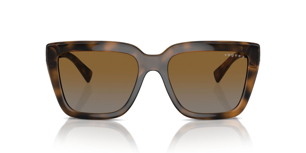 Vogue 0VO5575SB 2386T5 55 Top Dark Havana/Light Brown/ Gradient Brown Polarised