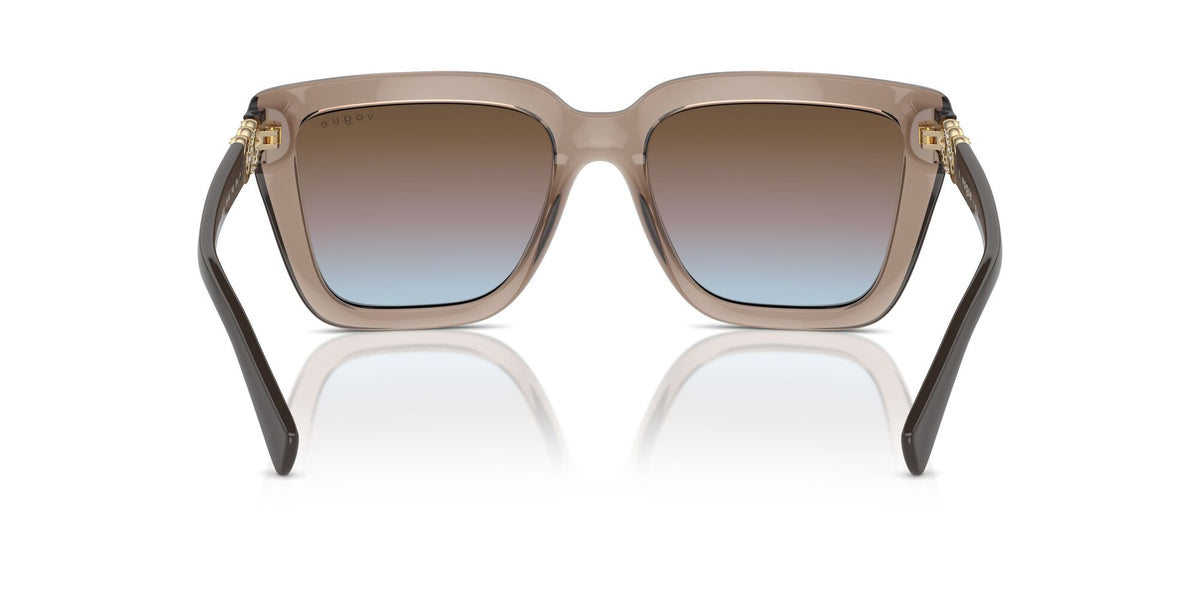 Vogue 0VO5575SB 294048 55 Transparent Brown/ Azure Gradient Pink Gradient Brown