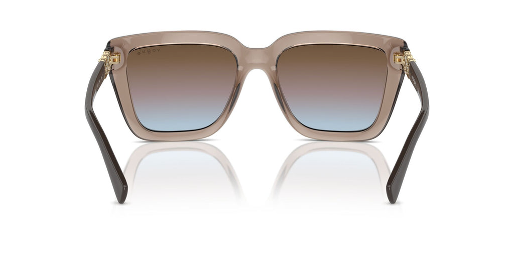 Vogue 0VO5575SB 294048 55 Transparent Brown/ Azure Gradient Pink Gradient Brown