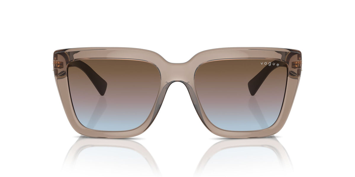 Vogue 0VO5575SB 294048 55 Transparent Brown/ Azure Gradient Pink Gradient Brown