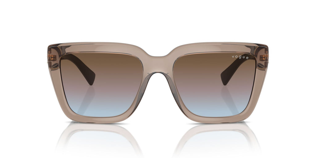 Vogue 0VO5575SB 294048 55 Transparent Brown/ Azure Gradient Pink Gradient Brown