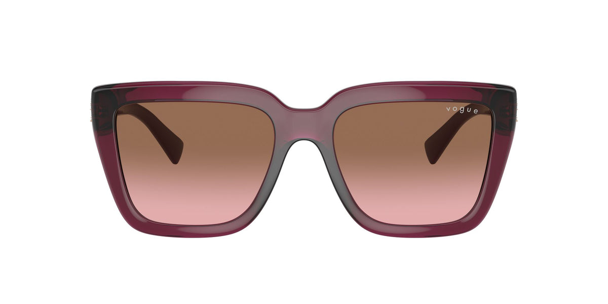 Vogue 0VO5575SB 298914 55 Transparent Cherry/ Pink Gradient Brown