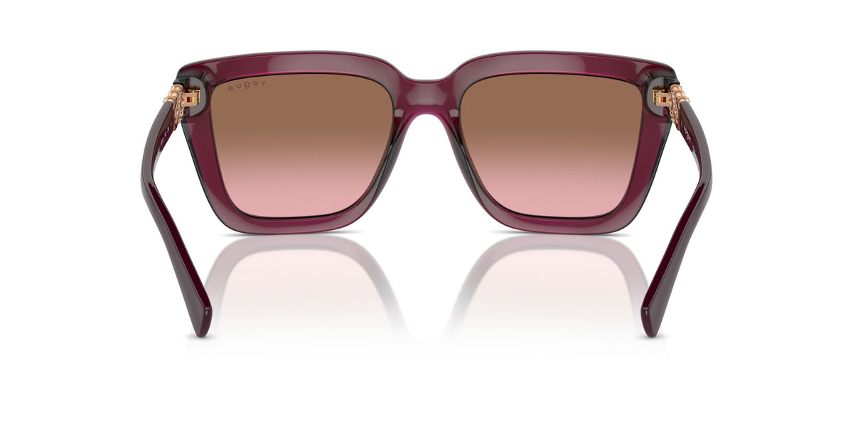Vogue 0VO5575SB 298914 55 Transparent Cherry/ Pink Gradient Brown