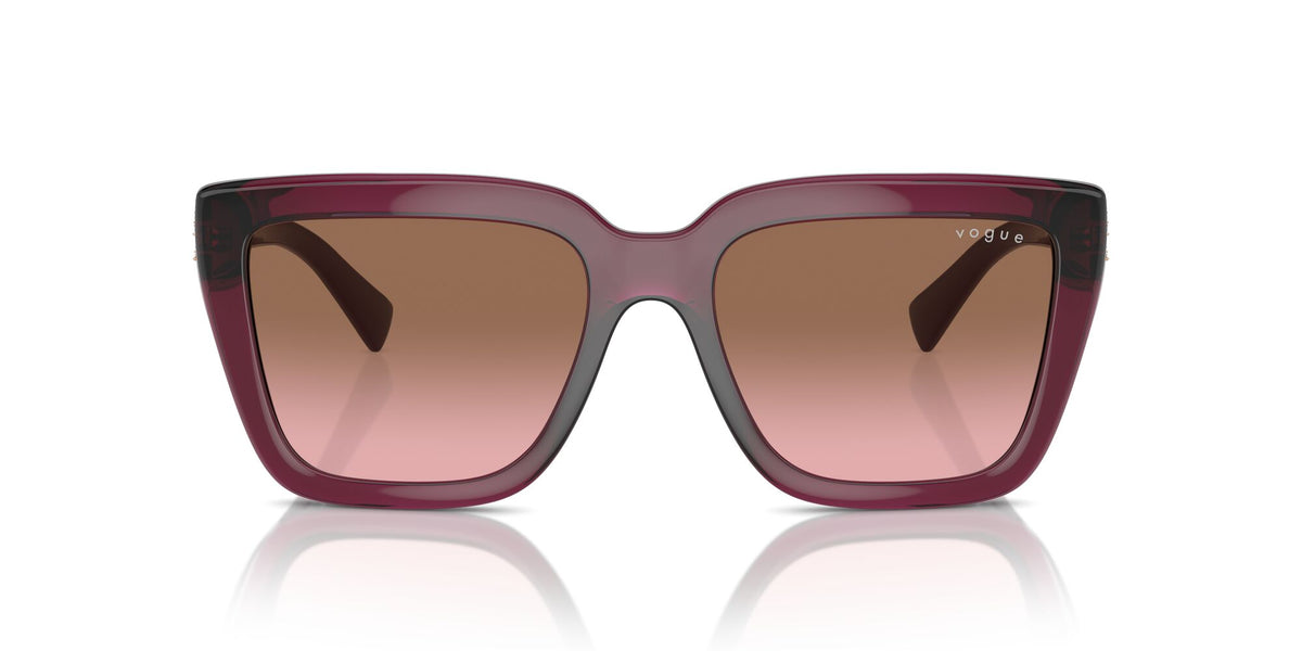 Vogue 0VO5575SB 298914 55 Transparent Cherry/ Pink Gradient Brown