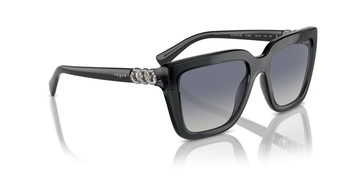 Vogue 0VO5575SB 31324L 55 Transparent Grey/ Gradient Dark Blue