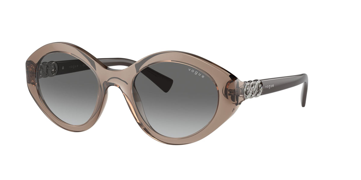Vogue 0VO5576SB 294011 52 Transparent Brown/ Gradient Dark Grey